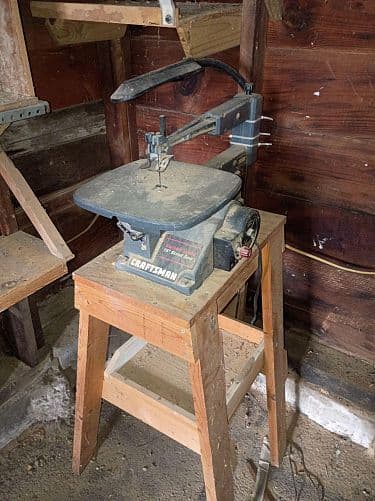 Wood shop tools and household items