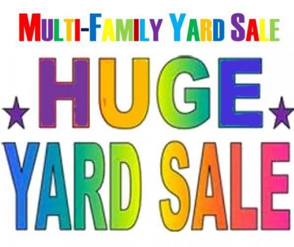 Huge Multi-Family Yard Sale