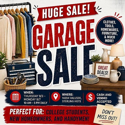 Huge Garage Sale