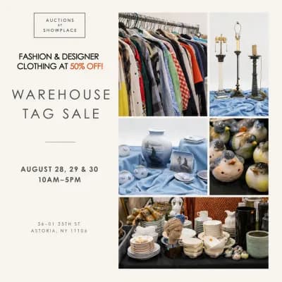 3-Day Tag Sale • 50% OFF CLOTHING