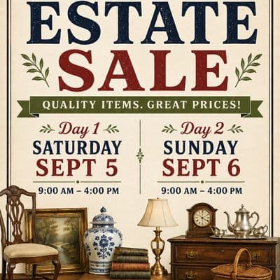 Menlo Park Estate Sale