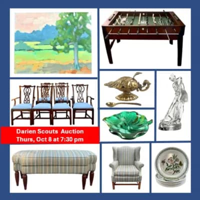 Darien Treasures: Mahogany Furniture, Art, Crystal, Silver & More Waterford, Baccarat, Lalique, Port — photo 1
