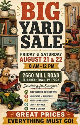 Garage/Yard Sale