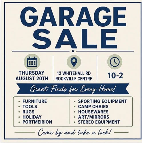 Moving Sale Incredible Bargains!!! THURSDAY AUGUST 20TH