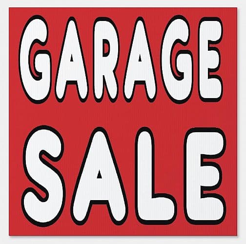 GARAGE SALE!! Sunday, 8/23 8am-4pm
