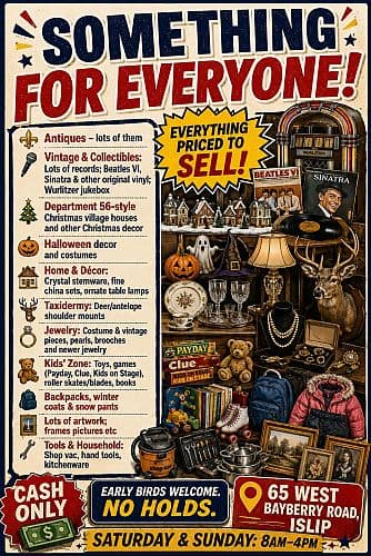 Massive Estate/Tag Sale