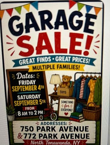 End of Summer Sale. Two Households!