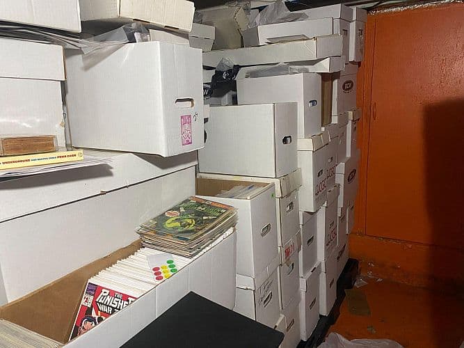 Comic Book Collection Sale! Over 10,000 Books! Toys and Pokemon Cards!
