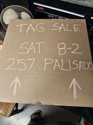 Huge Multi-Family Tag Sale Saturday 9/5 Palisado Ave, Windsor