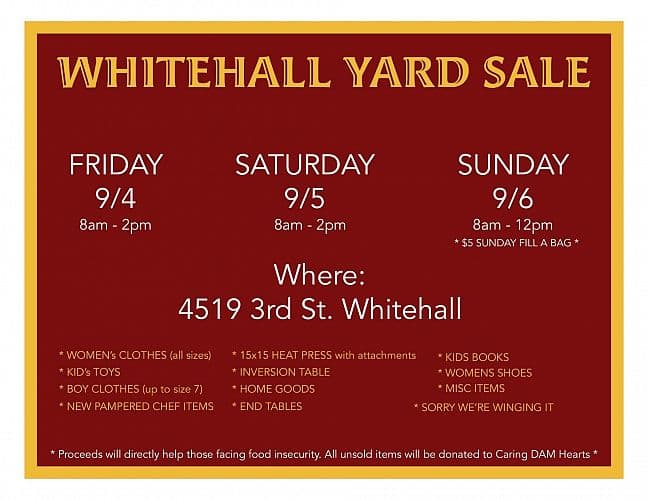 Multi family Yard Sale!