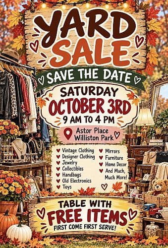 Yard Sale Williston Park