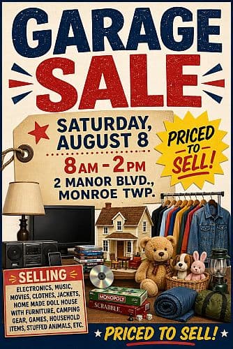Garage Sale 8/8/26 — photo 1
