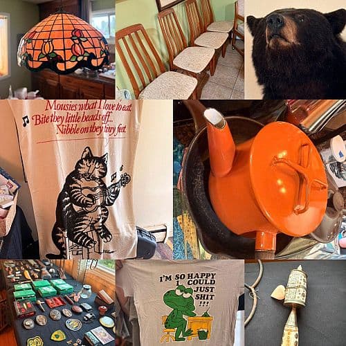 LOADED LAIR CHERRY HILL!! HUNTING, VINTAGE TEES, VINTAGE DECOR AND ART