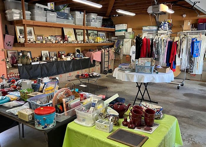 2 family garage sale - moving