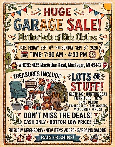 *** EPIC GARAGE SALE ***