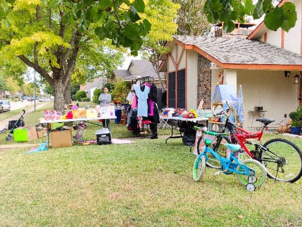 MOVING YARD SALE!