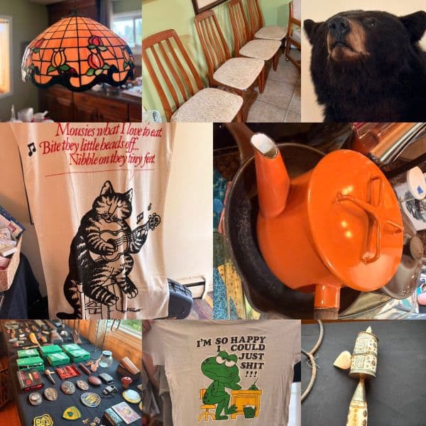 LOADED LAIR CHERRY HILL!! HUNTING, VINTAGE TEES, VINTAGE DECOR AND ART
