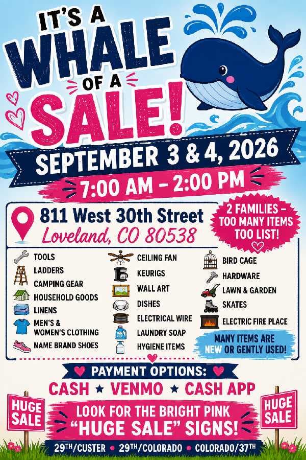 It's a Whale of a Sale