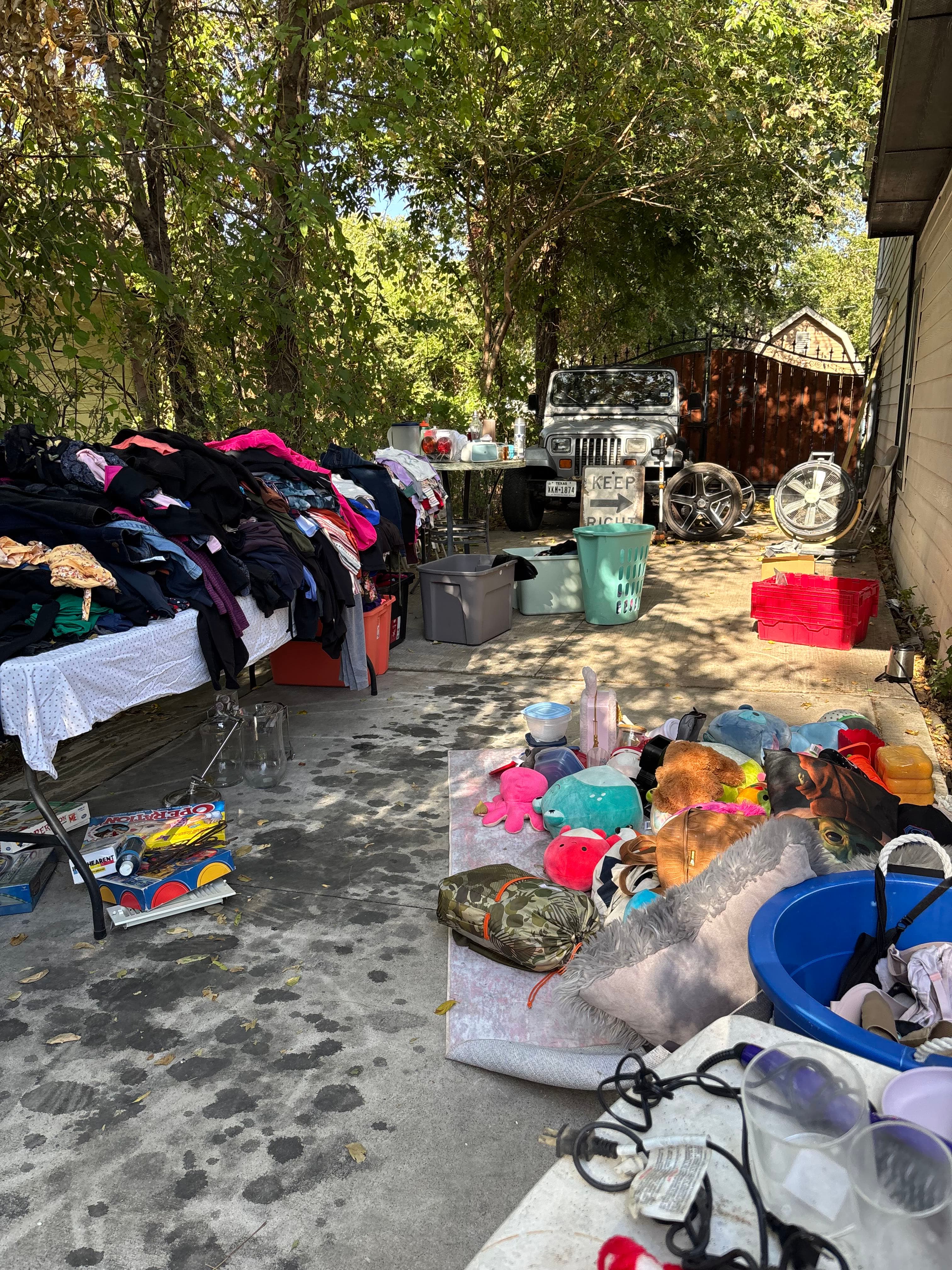 family garage sale !!