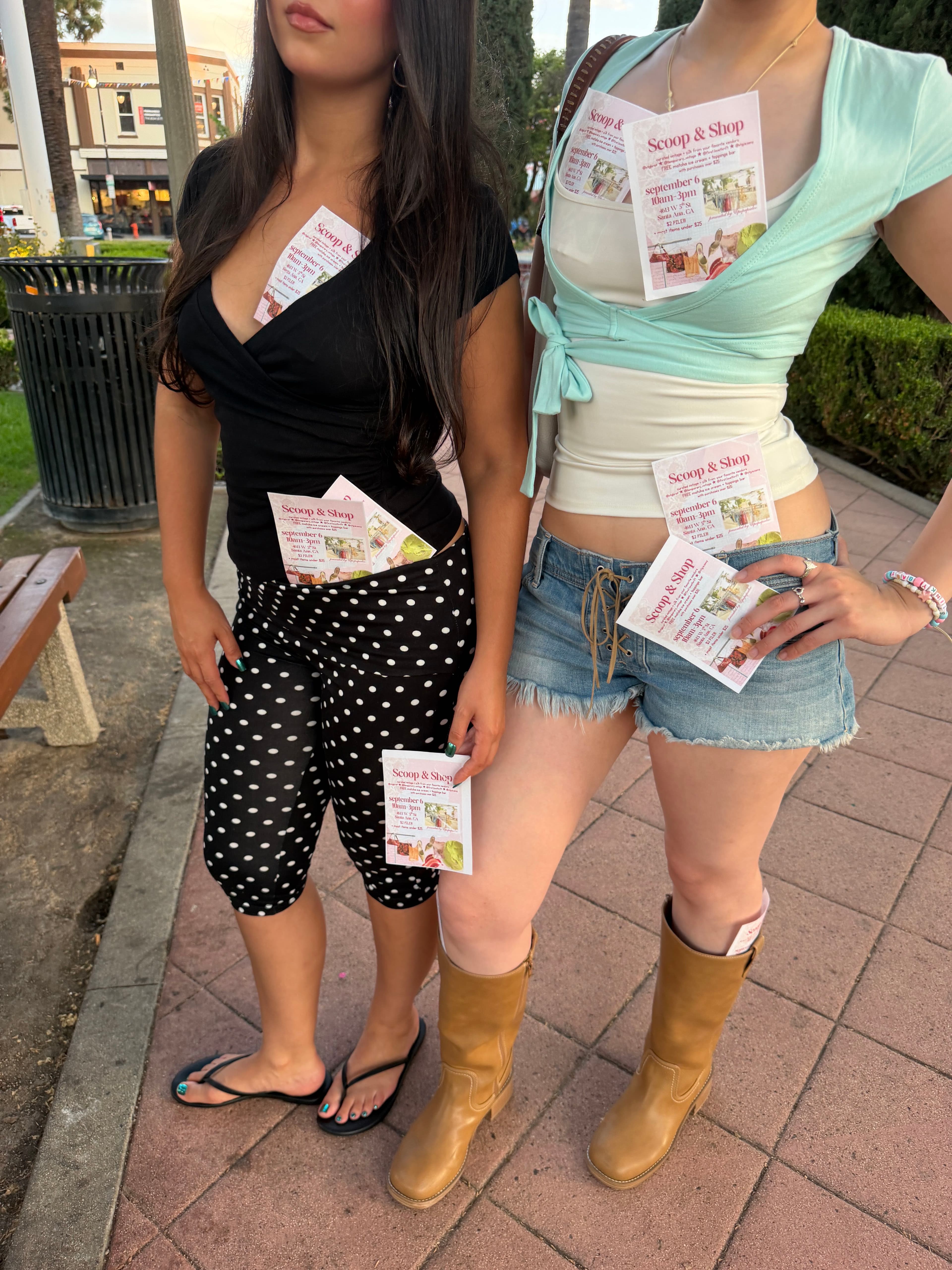 y2k yard sale + free matcha ice cream