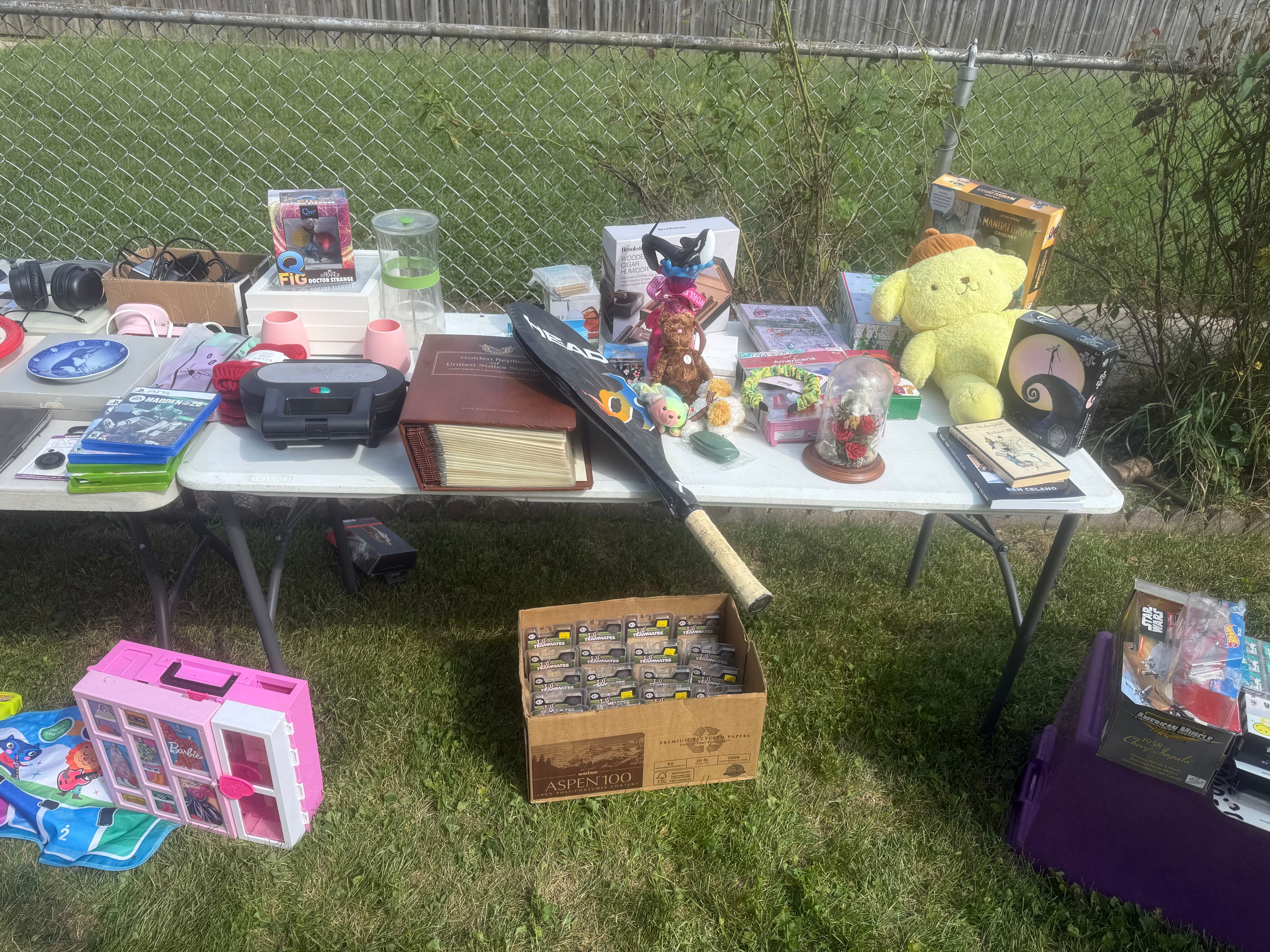 huge yard sale collectibles