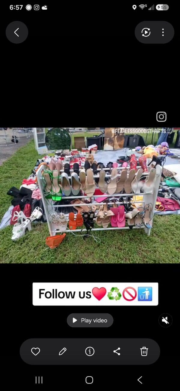 Fearless Goods Thrifts Shop Pop-up Yardsale Event