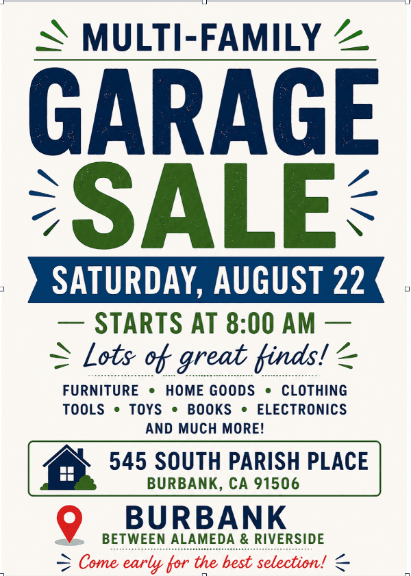 Multi-family Garage Sale — photo 1