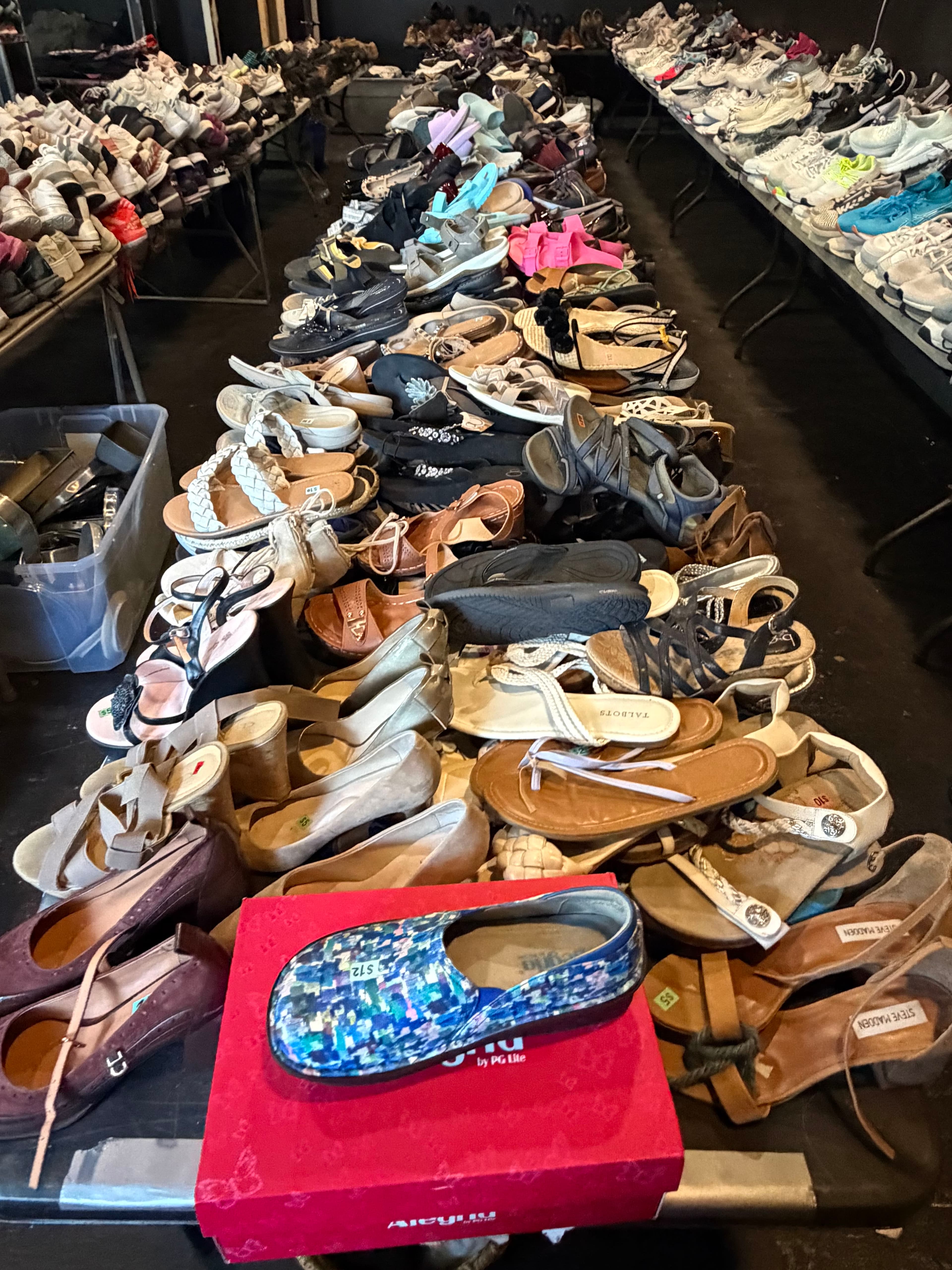 Hokas! Nike! $1 clothing! Sneakers! Appliances! Open every weem