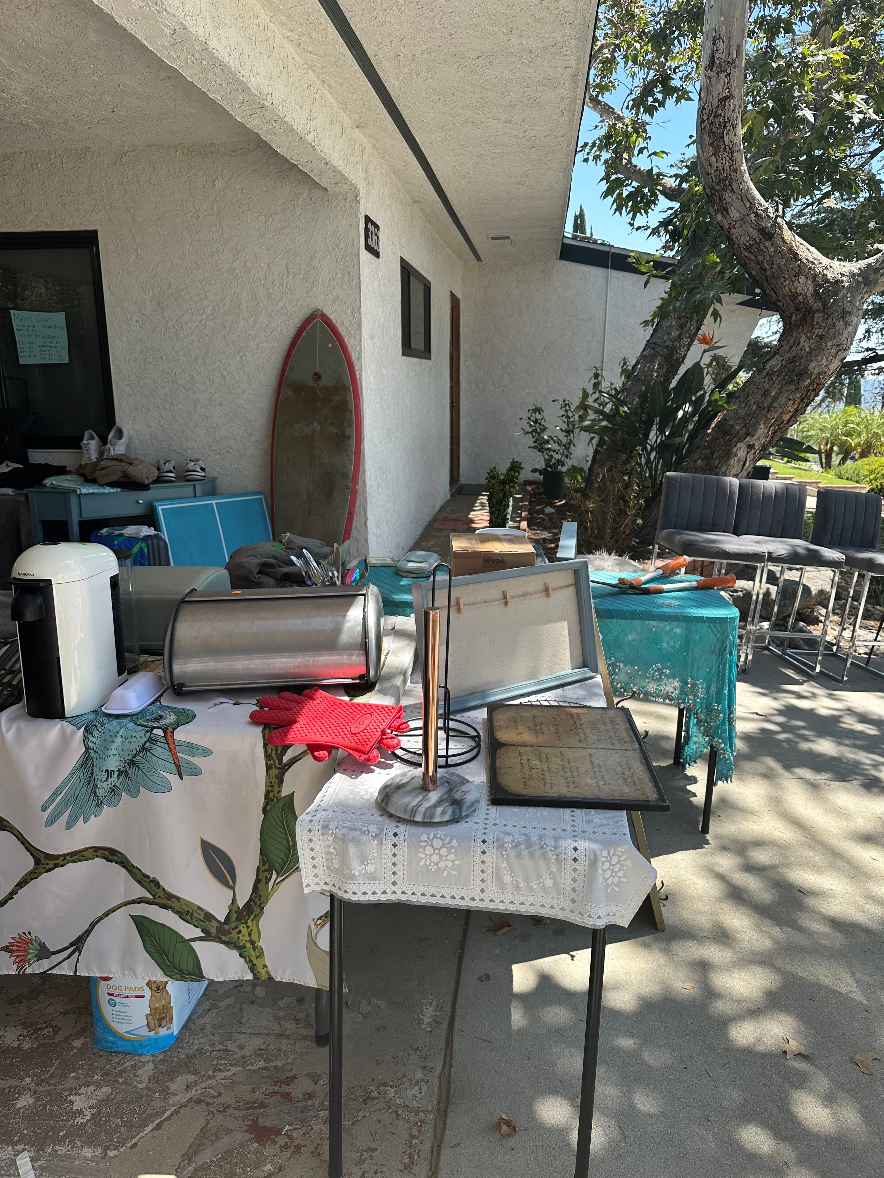 yard sale! ends at 3pm both days
