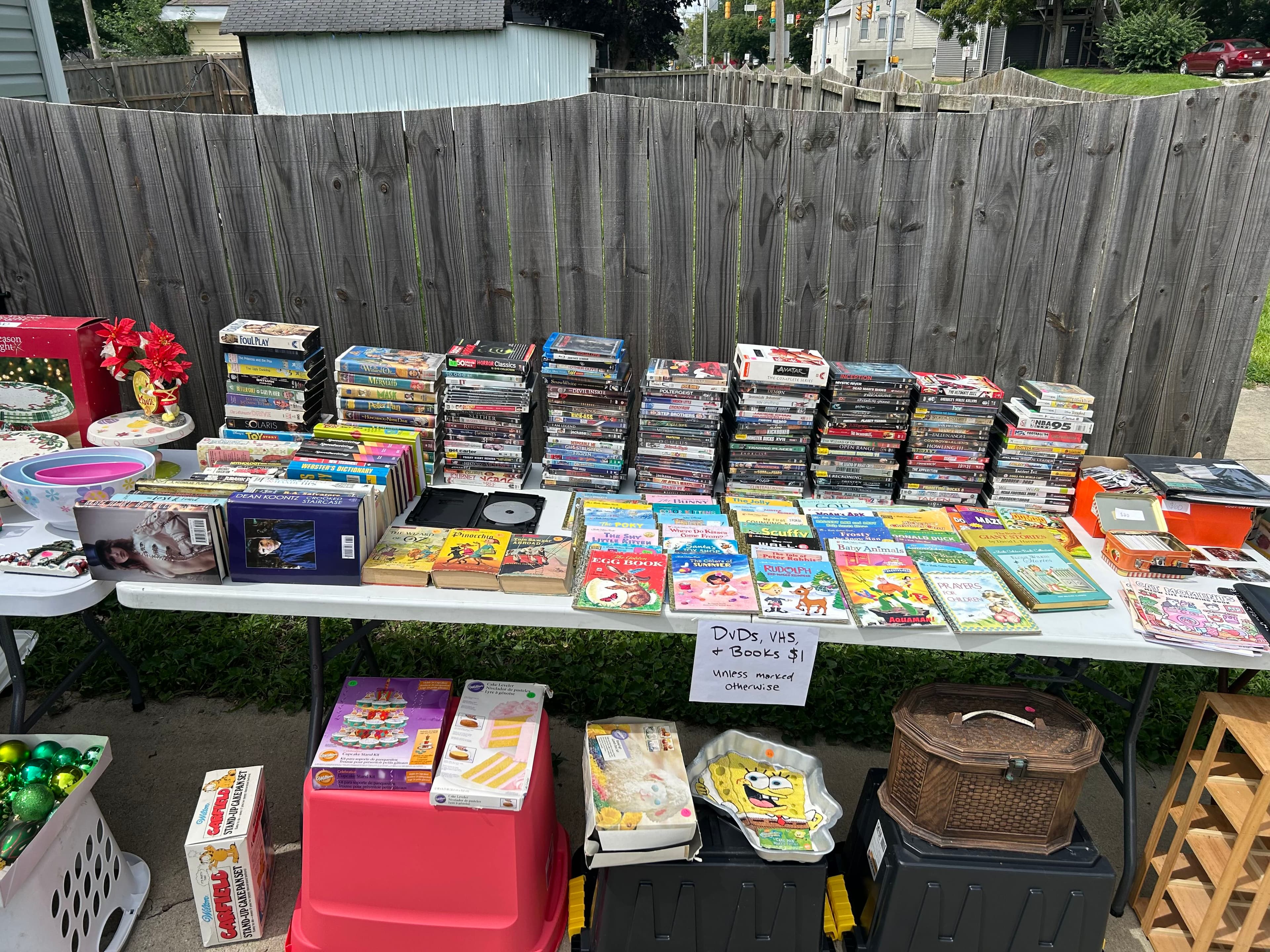 Yard Sale Tuesday 8/18 — photo 1