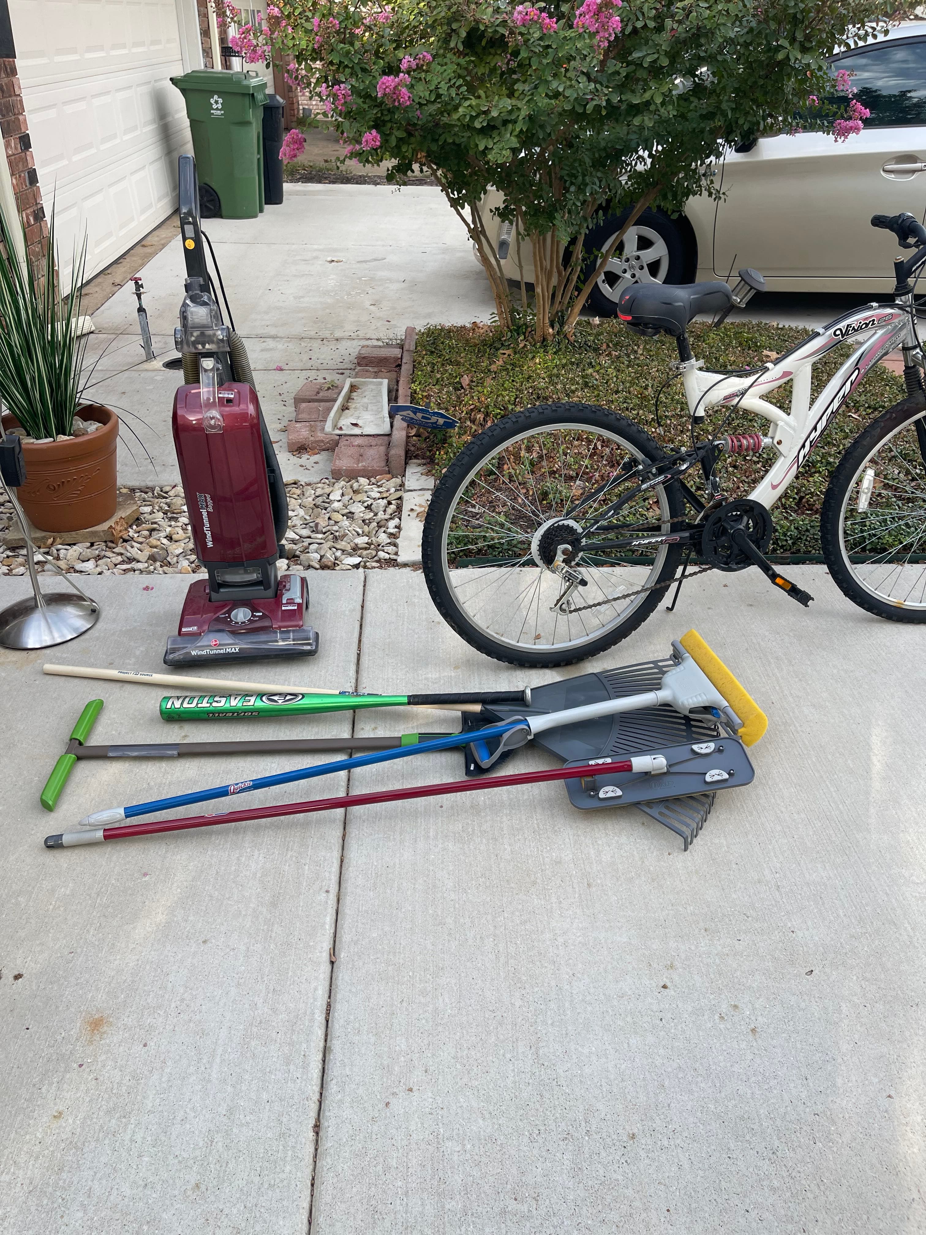 garage sale - lots of home goods