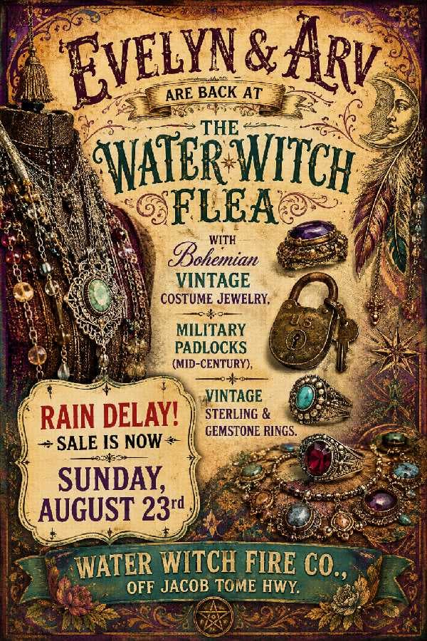 POP-UP FLEA AT WATER WITCH!