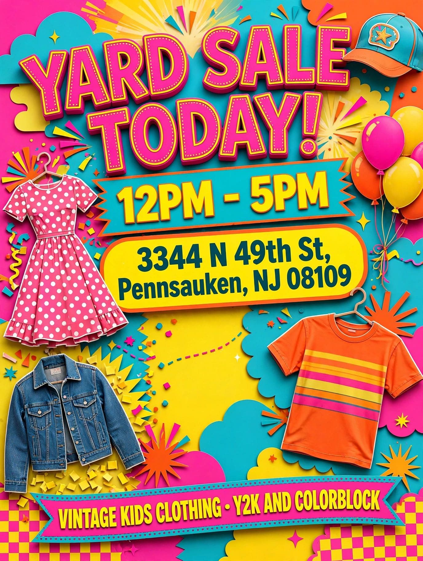 --KIDS YARDSALE --