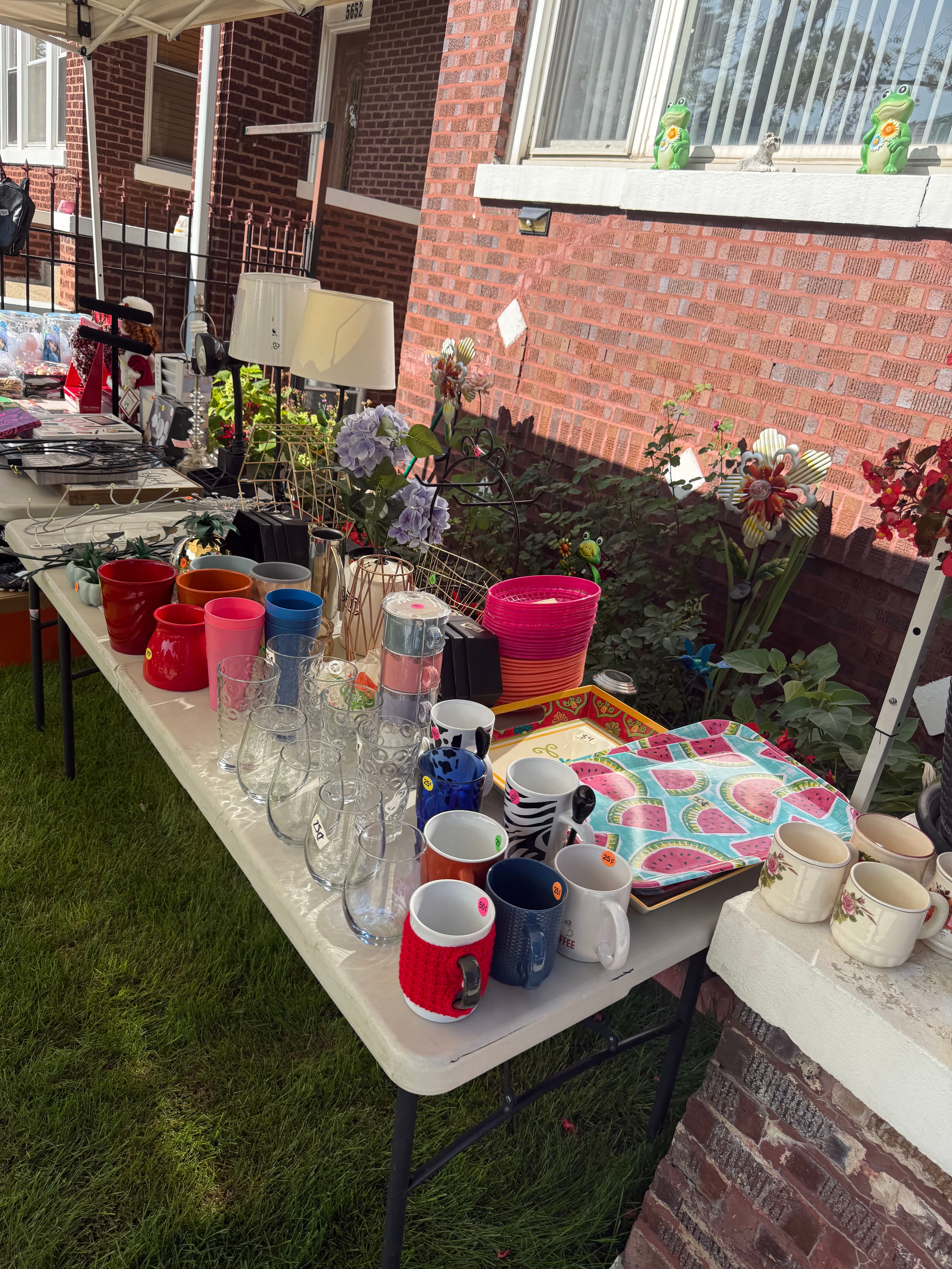 YARD SALE today!!