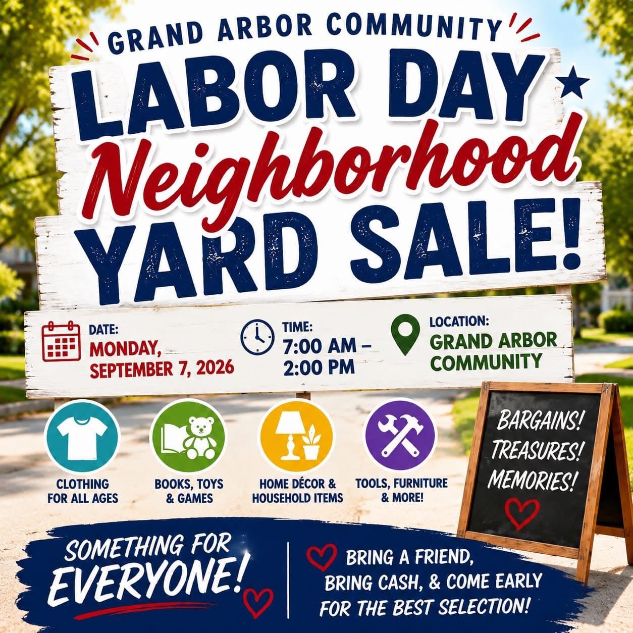 Grand Arbor Labor Day Yard Dale