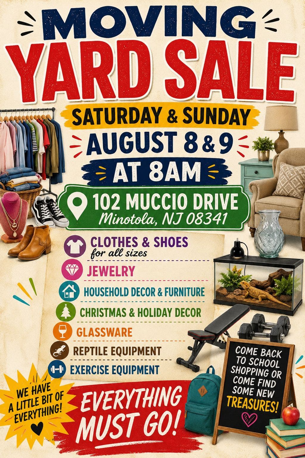 moving yard sale — photo 1