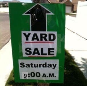 Multi-family yard sale — photo 1