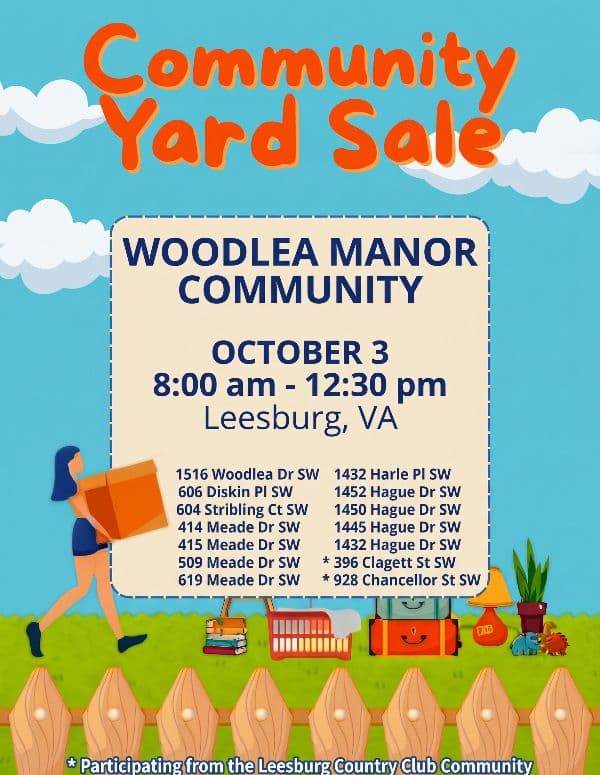 Woodlea Manor Community Yard Sale