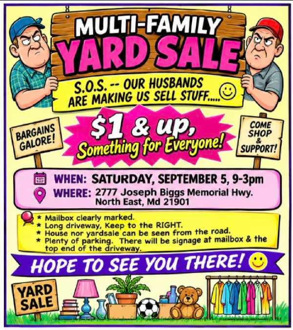 MULTI-FAMILY YARDSALE