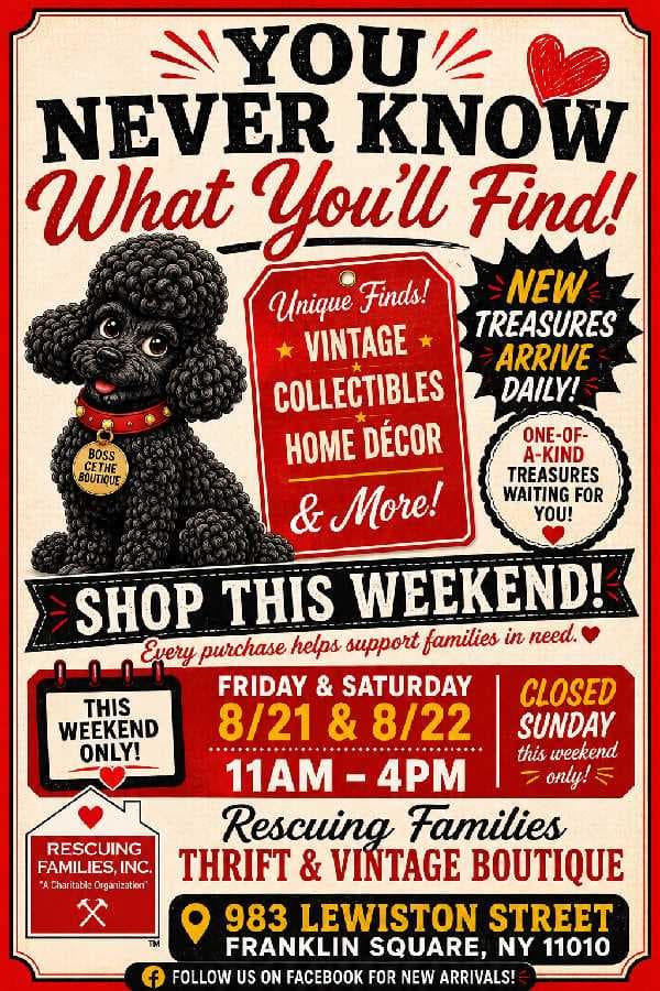 Thrift & Vintage Boutique - Vintage, Collectibles, Home Decor & More - Franklin Square