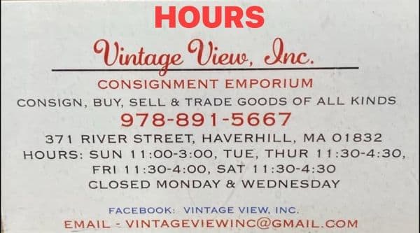*VINTAGE VIEW-Multi-Dealer / Consignment Emporium -Updates at: www.facebook.com/VintageViewInc — photo 1